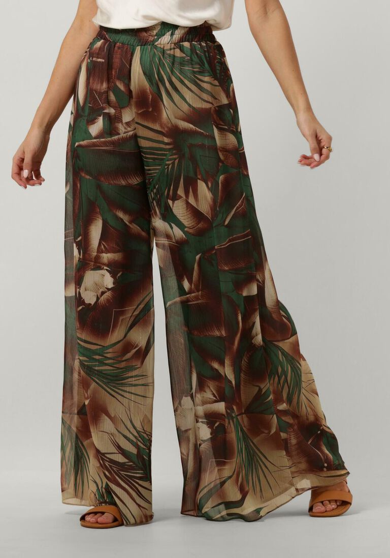 ACCESS multi access wijde broek pants printed