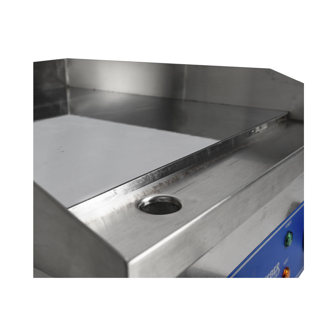 Weber Home Elektro Plattengrill 2'100 Watt, Chromstahl