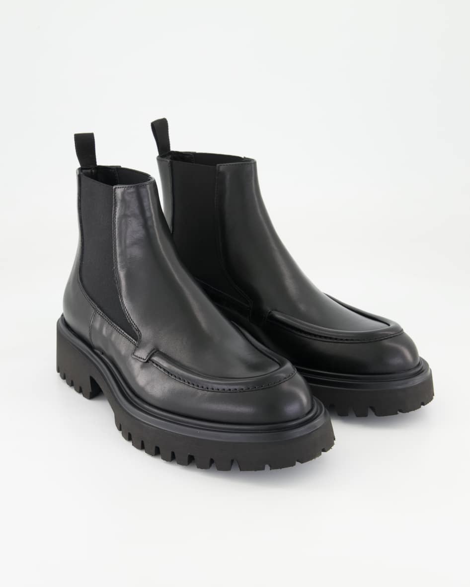 Konstantin Starke Willard Chelsea Boots in Schwarz