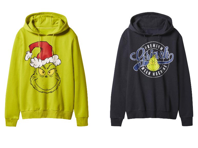 Heren kersthoodie The Grinch