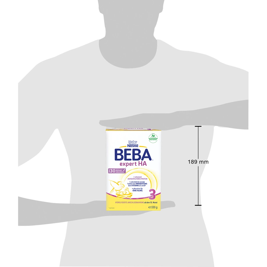 Nestlé Anfangsnahrung BEBA EXPERT HA 3 6x 550 g ab dem 10. Monat