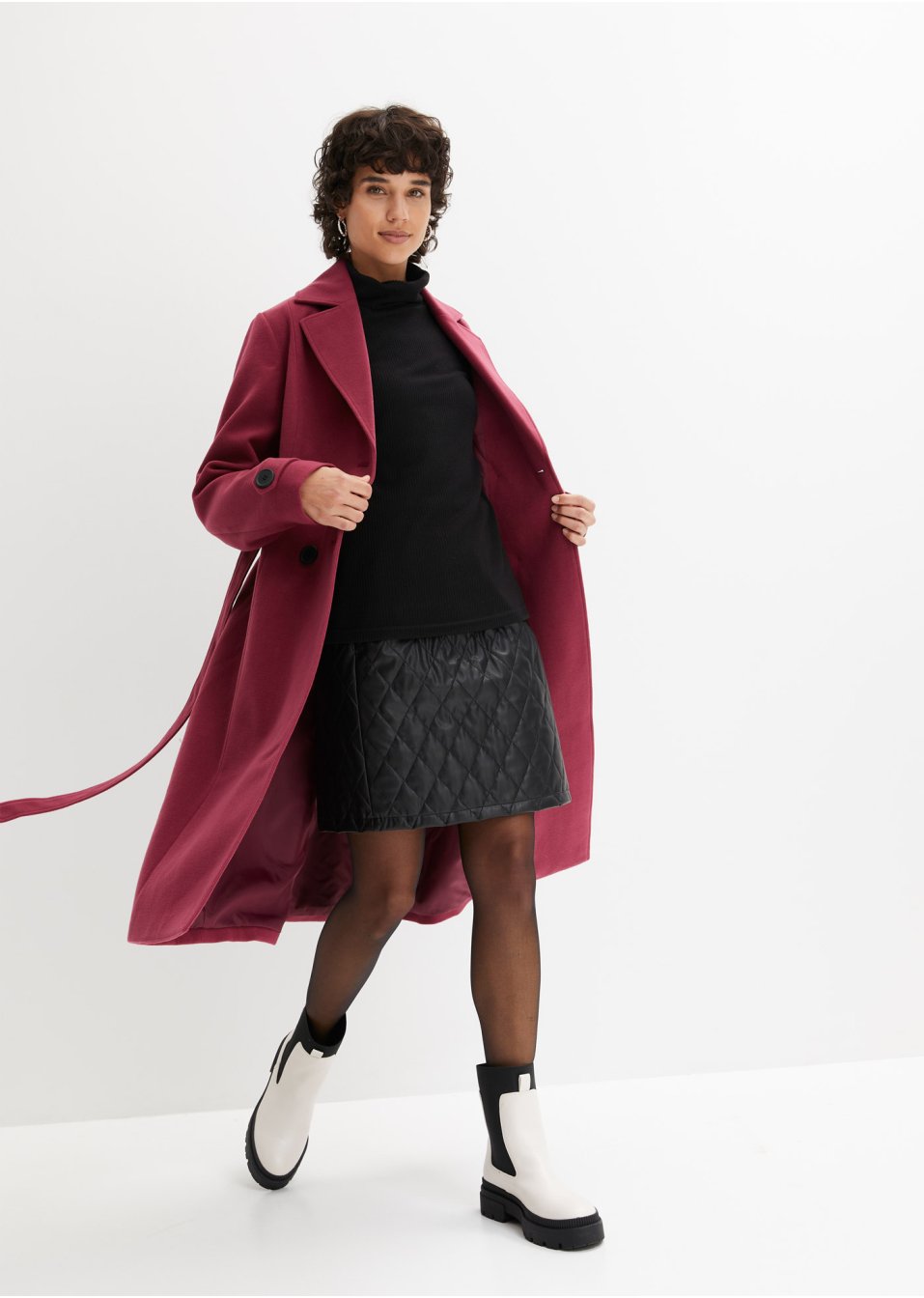 Trench-coat d'hiver