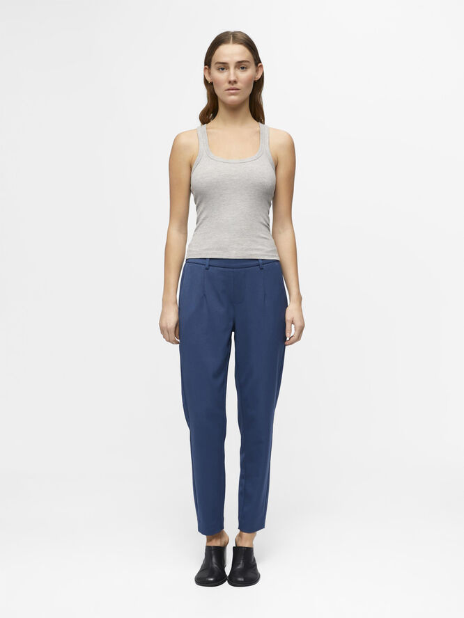 Object OBJLISA SLIM PANT NOOS Dark denim