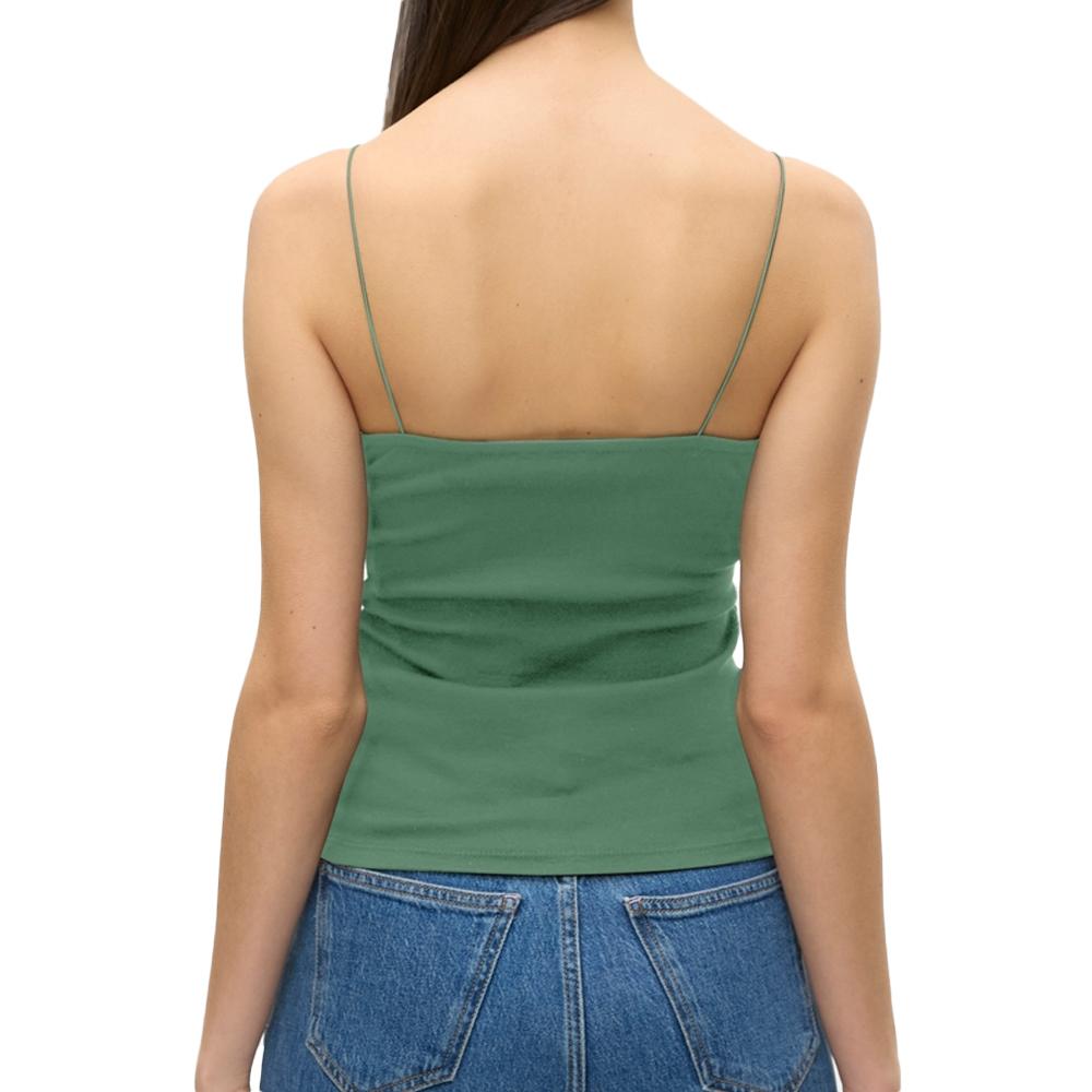 Vero Moda Débardeur Vert Femme Vero Moda Cam