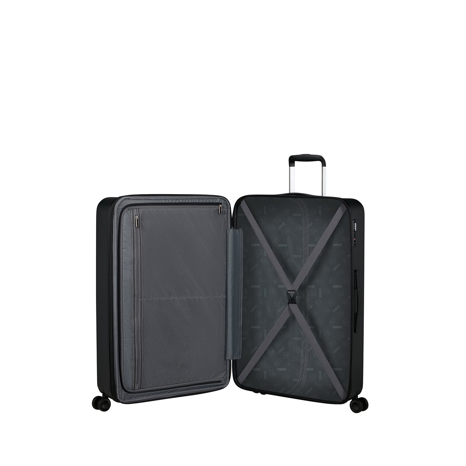 American Tourister Dynabelt Spinner 77/28 Exp TSA volcano black