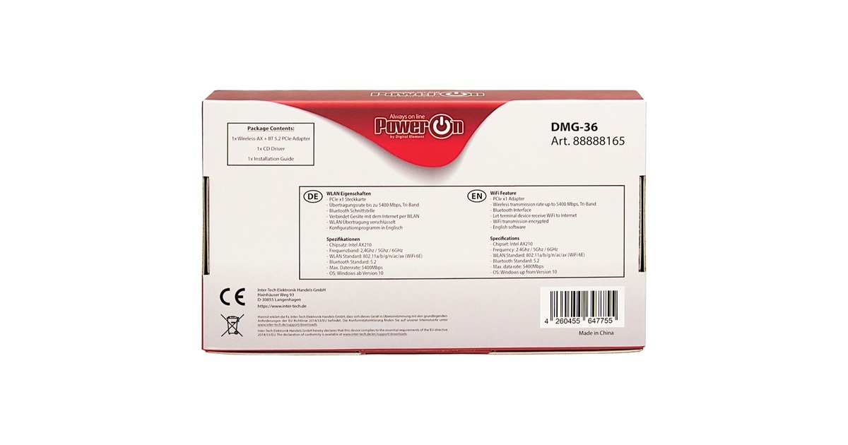 Inter-TechDMG-36 wlan adapter