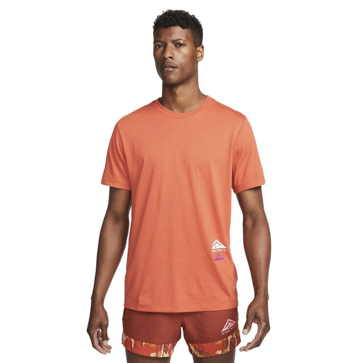 Nike Dri-Fit Trail T-Shirt Orange