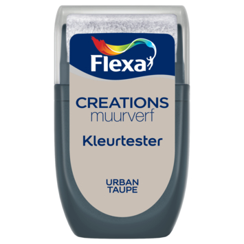 Flexa Creations muurverf Kleurtester Urban Taupe mat 30ml