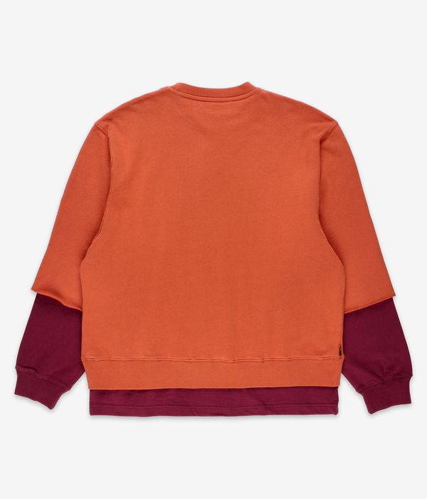 The Hundreds Layer Sweatshirt (rust)