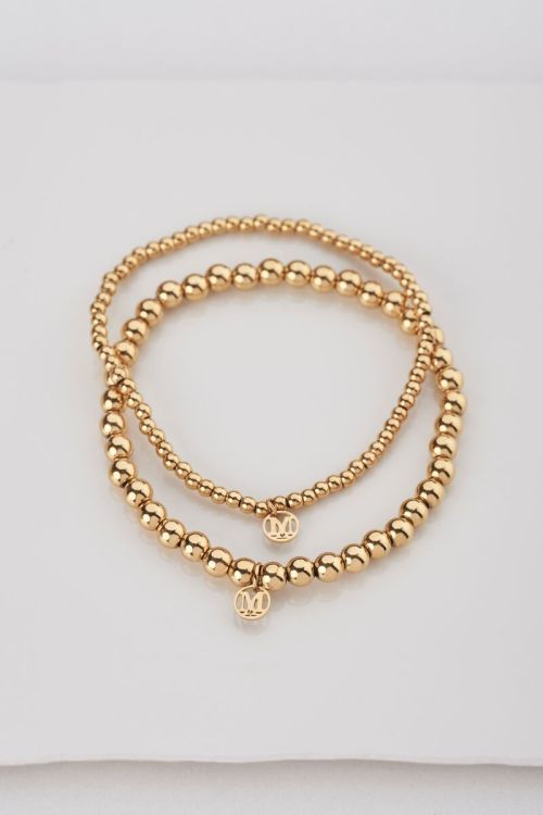Bold armbanden set met bubbel