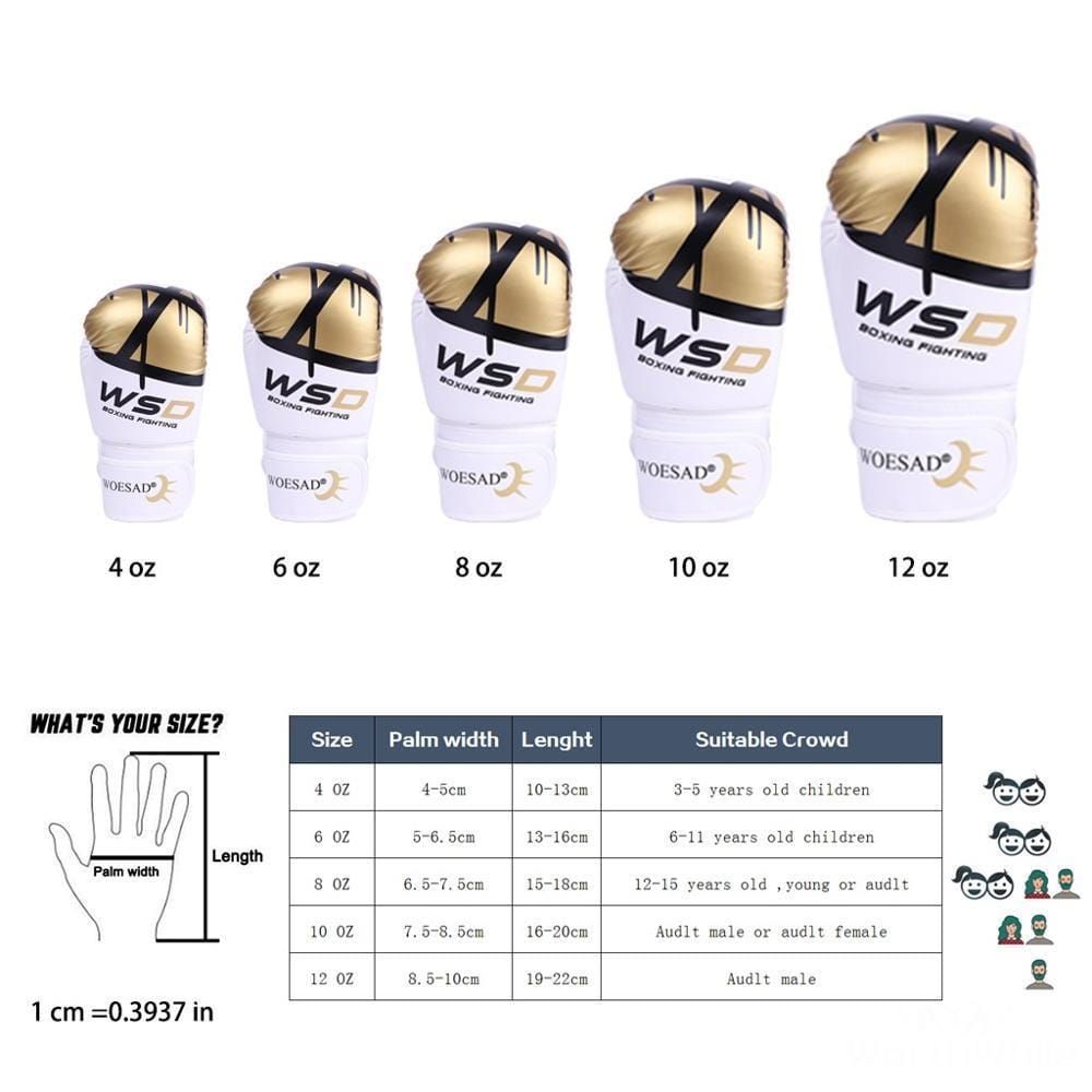 Sport-Knight® Leder Boxhandschuhe 4 Oz
