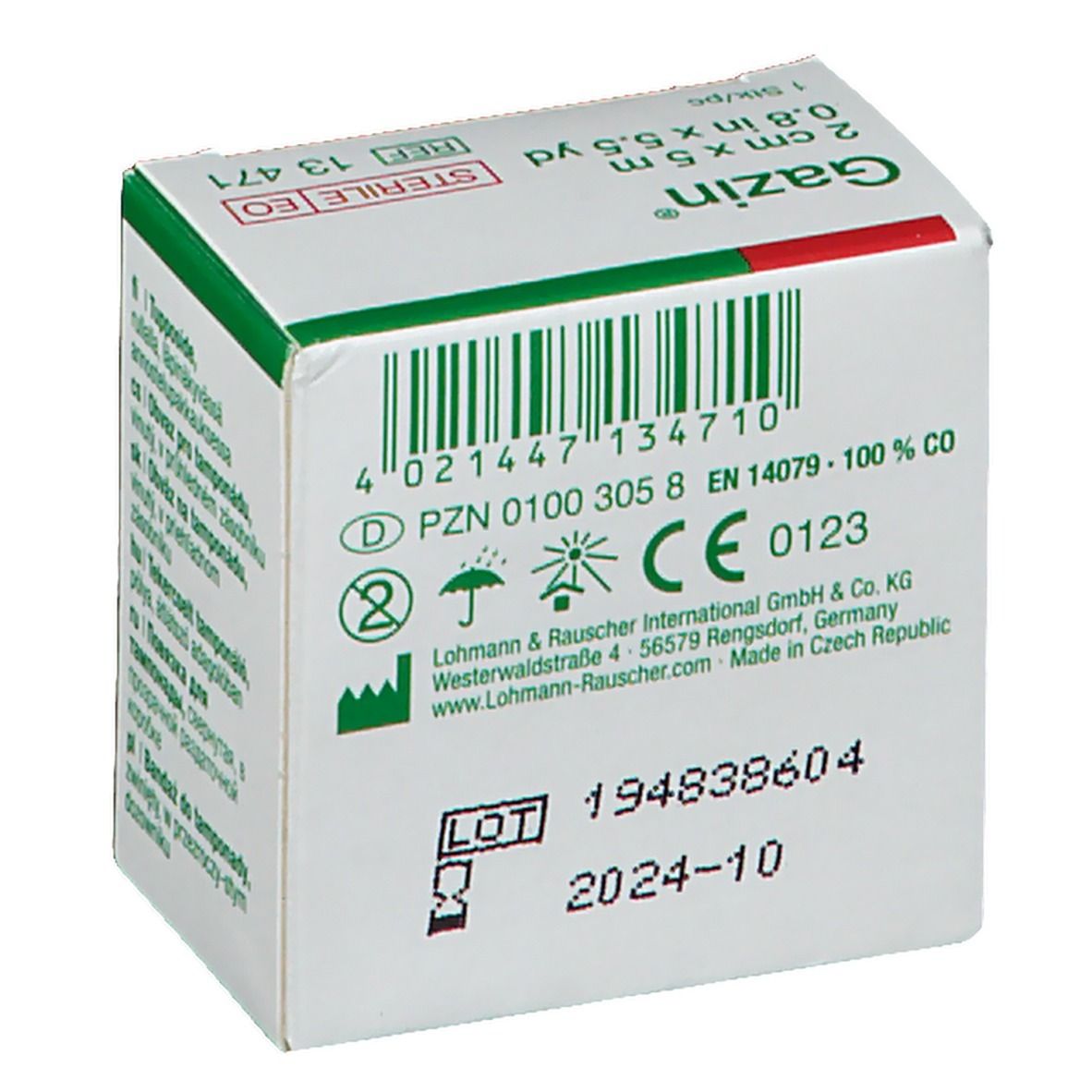 Gazin® Tamponadebinden steril 2 cm x 5 m