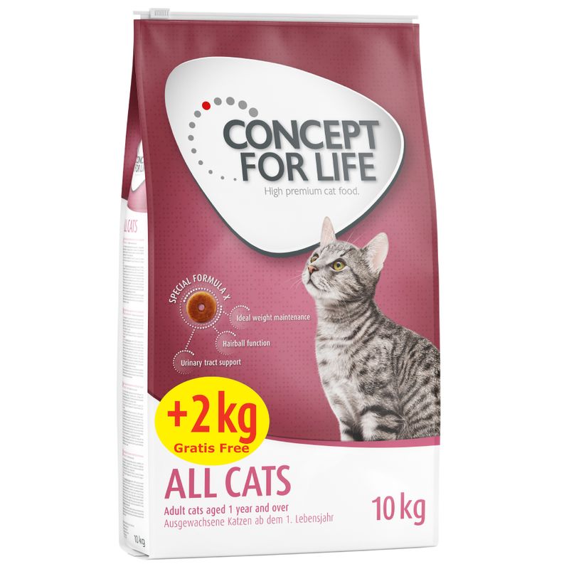Concept for Life 10 kg + 2 kg offerts !
