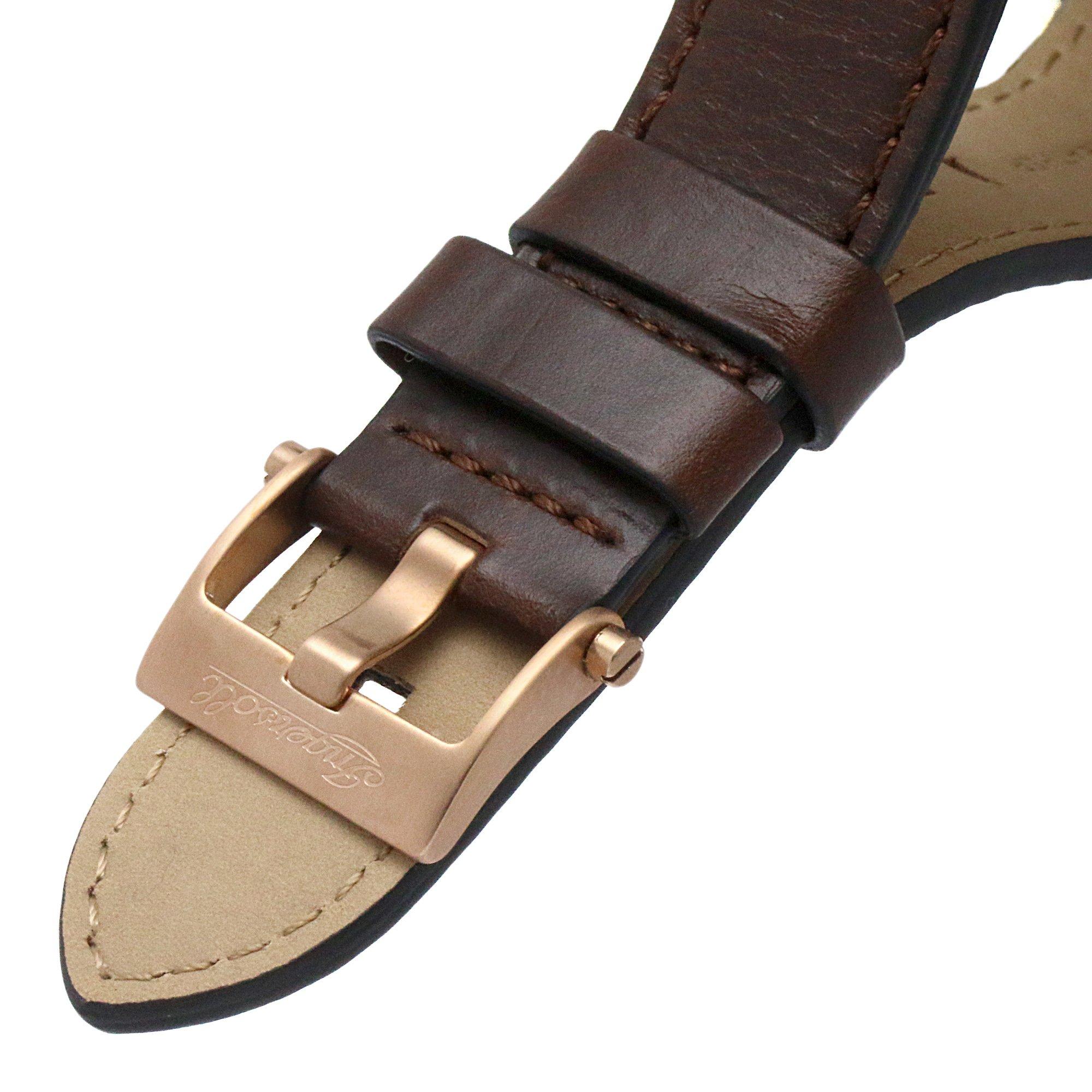 Ingersoll 1892 Challenger Automatic Brown Watch I12303