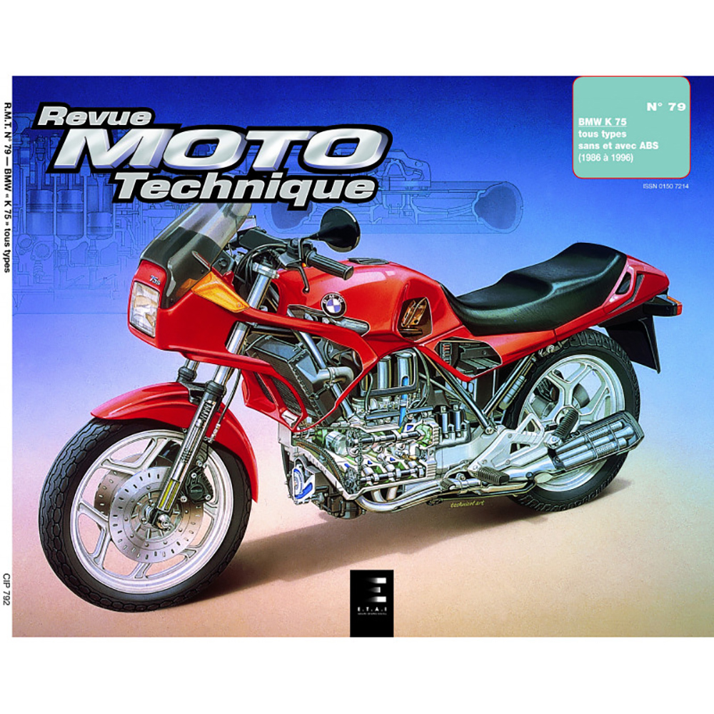 Etai - RMT 79.2 BMW K75 TOUS TYPES (1986 à 1996)