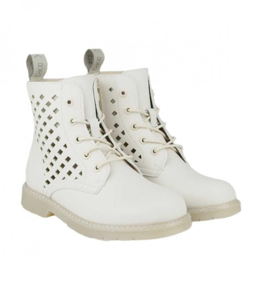 Chika10 Kids London 08 Botas Brancas