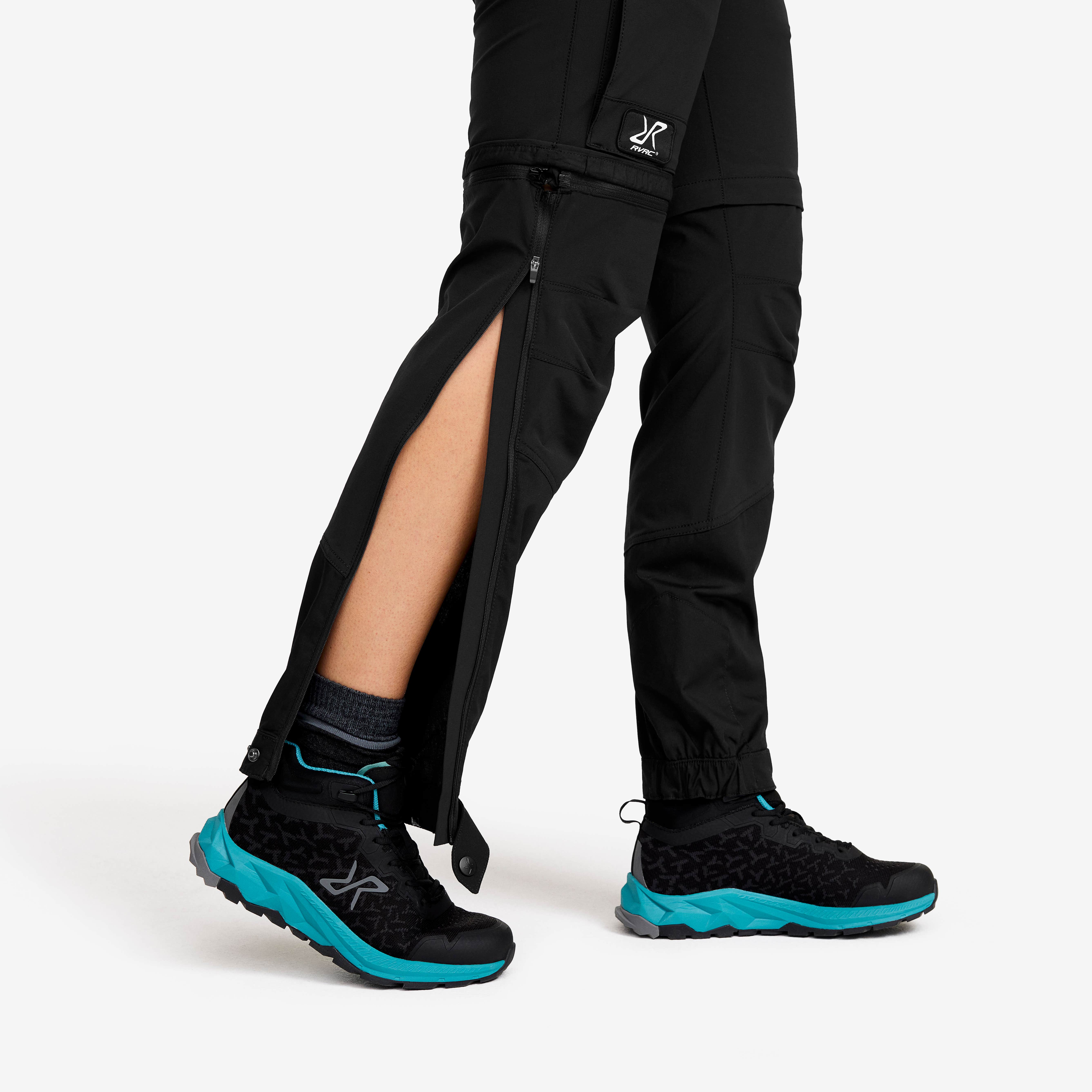 Range Pro Stretch Zip-off Pants Dame Black