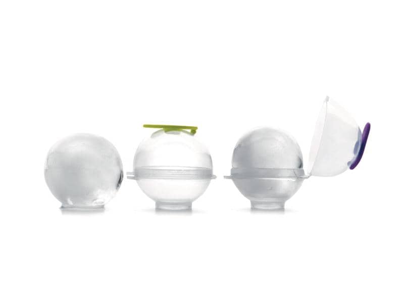 Ibili Eiswürfelform 4er Set, Transparent Eiskugeln