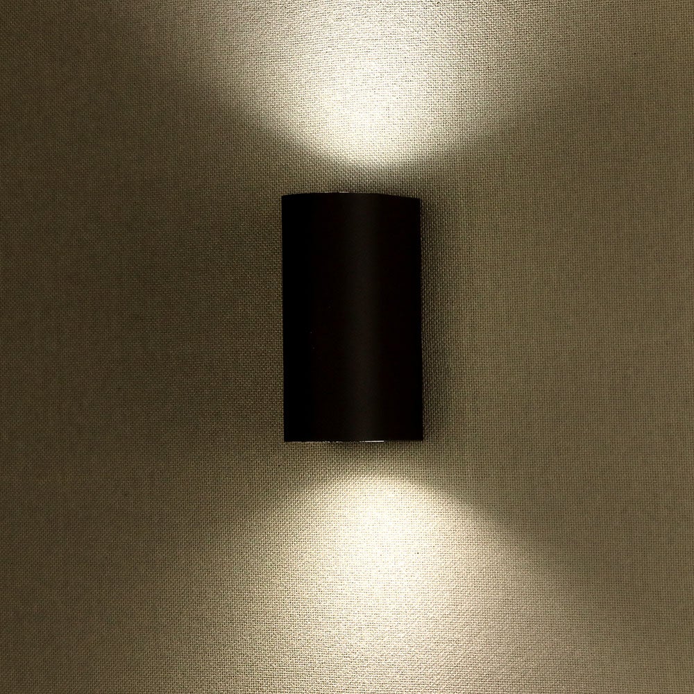V-TAC VT-7652RD - GU10 Buitenverlichting - Omhoog - Omlaag - Armaturen - Zwart - IP44