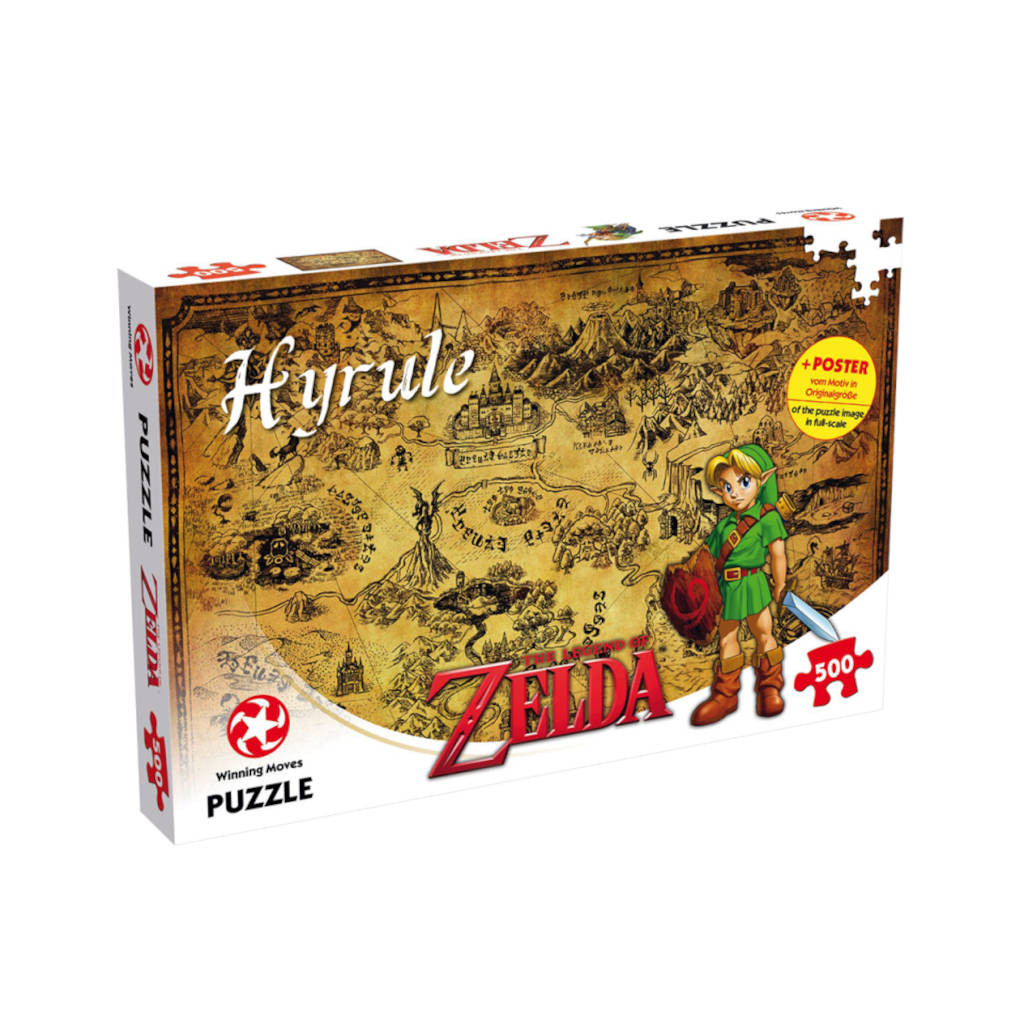 The Legend of Zelda - Puzzle 500 Pièces - Hyrule