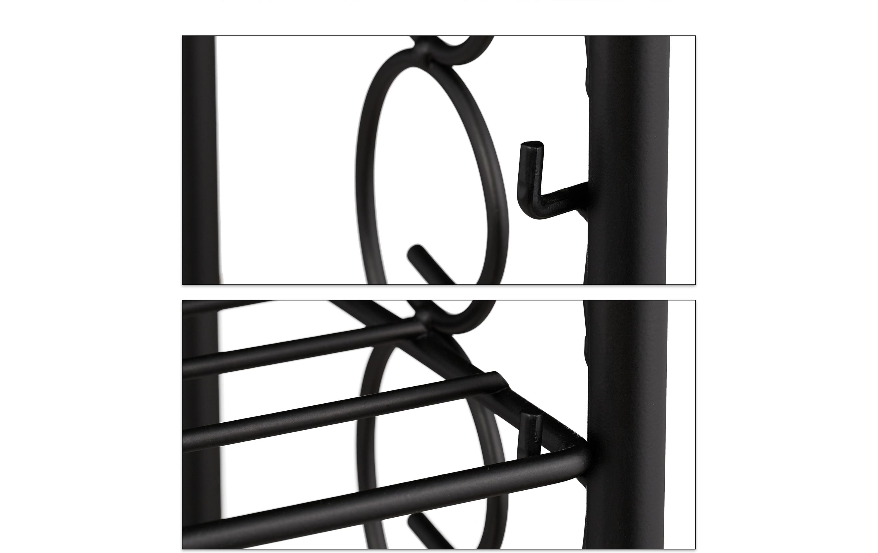 Pflanzenständer Antik 83 cm, SchwarzPflanzenregal