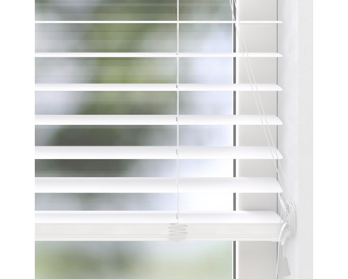 Soluna aluminium jaloezie, wit mat, 50 mm, 60x180 cm