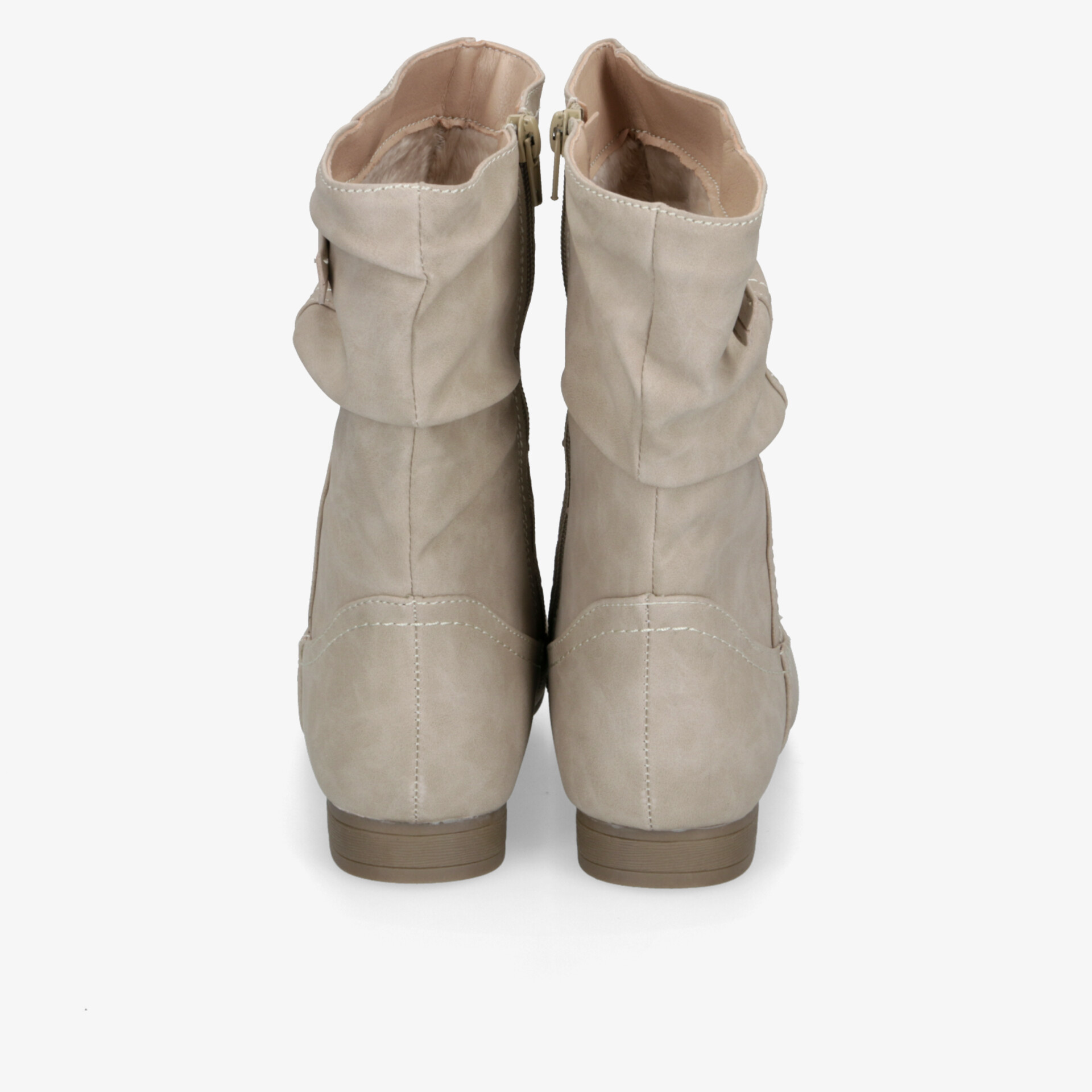 street shoes Damen klassische Stiefel beige