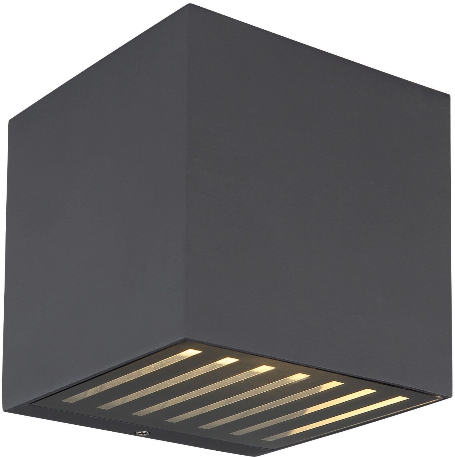 LED-Außenleuchte - anthrazit - 10x10 cm