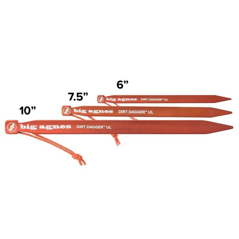 Dirt Dagger UL 6 Pack of 6 - Sardines pour tente