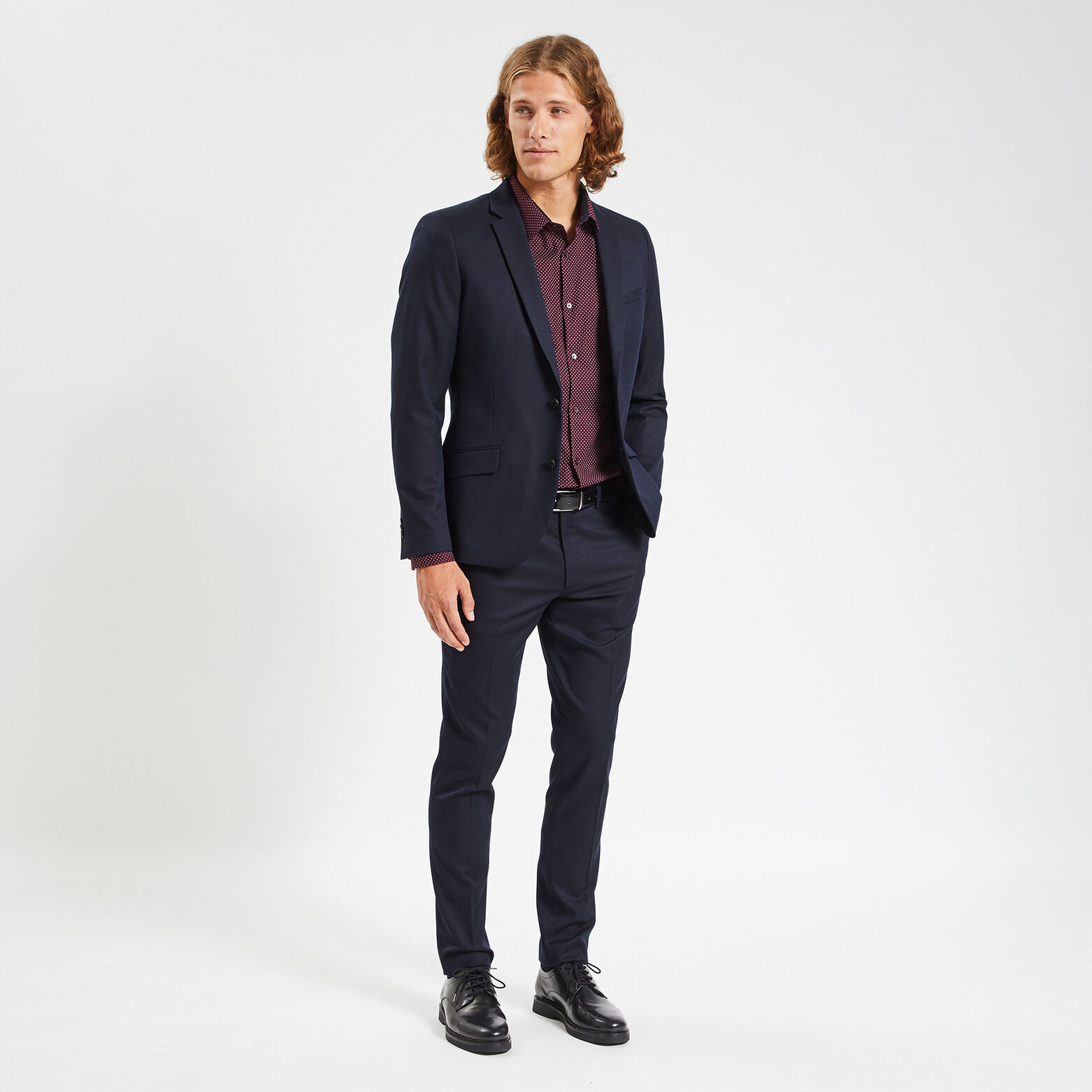 Costume 3 pièces slim - Bleu foncé