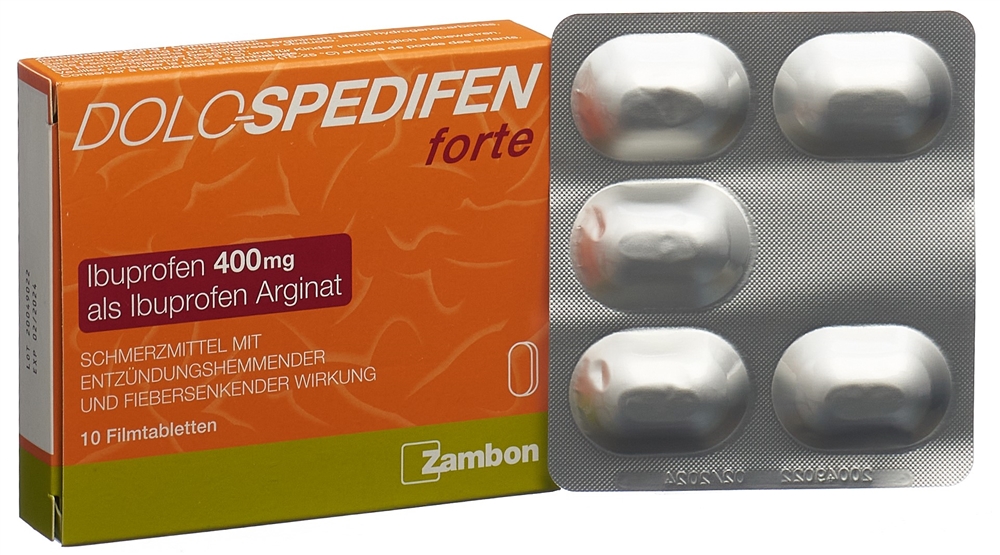 DOLO-SPEDIFEN forte Filmtabl 400 mg Blist 10 Stk