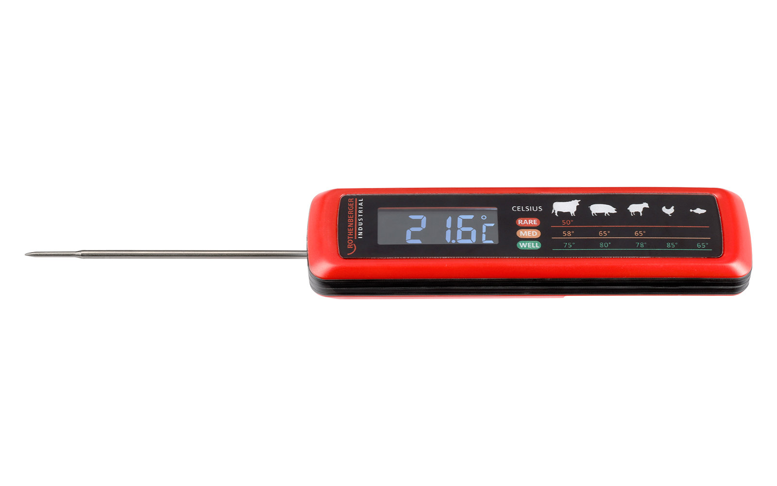 Rothenberger Industrial RoGrillthermometer inkl. Batterien