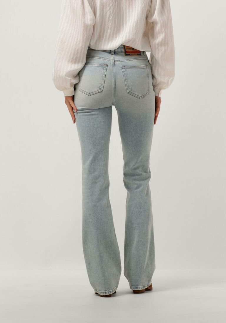 DIESEL lichtblauwe diesel flared jeans 2003 d-escription