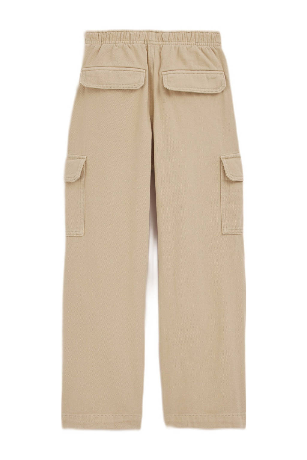 WE Fashion loose fit broek sand