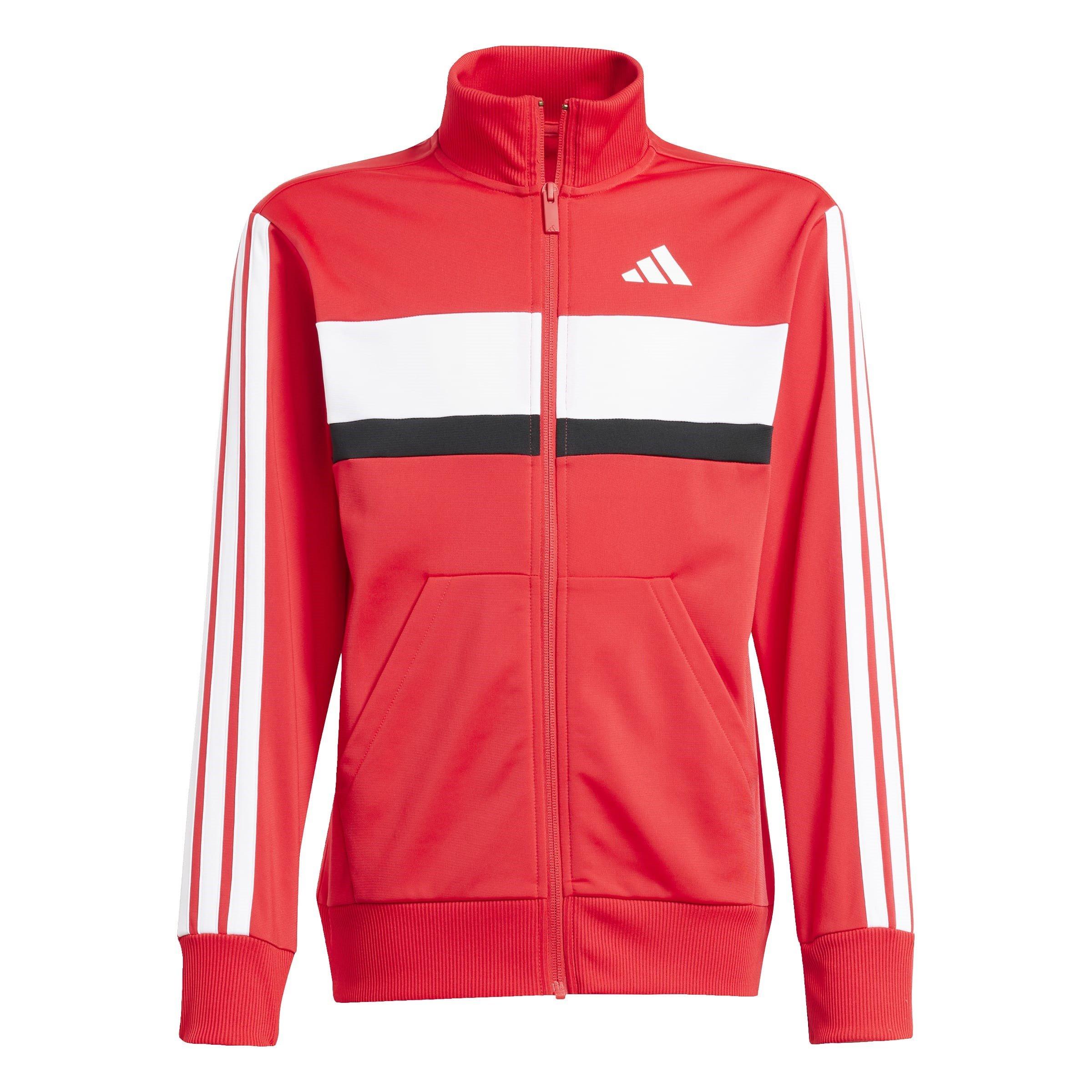 adidas Seasonal Essentials Tiberio 3-Stripes Tricot Track Suit Juniors