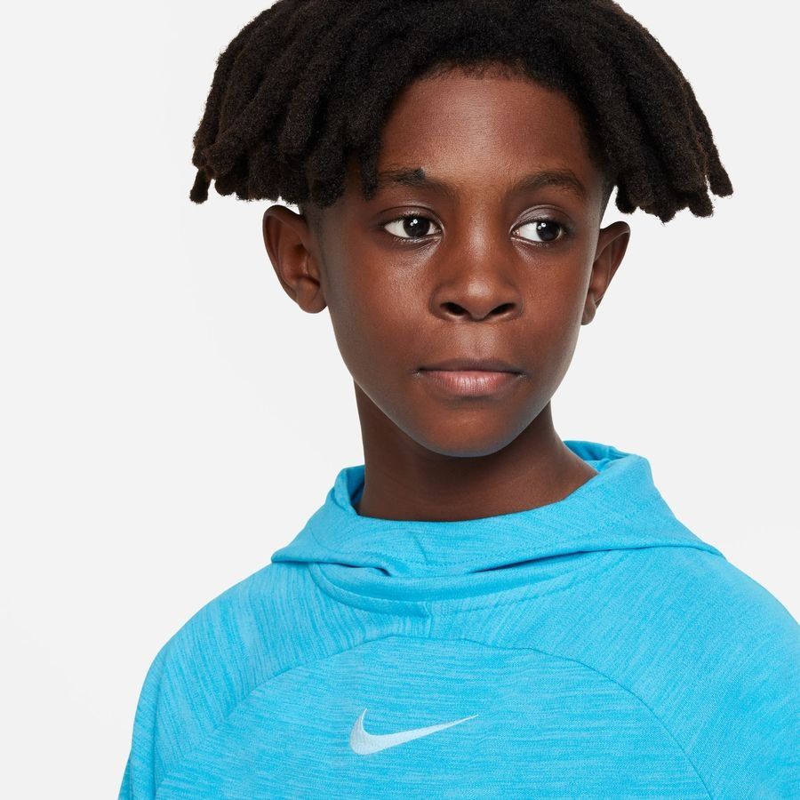 Nike Sweat à Capuche Dri-FIT Academy Pullover - Bleu/Blanc Enfant