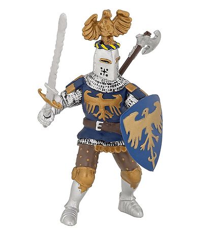 Papo Blauer Ritter - H: 10 Cm