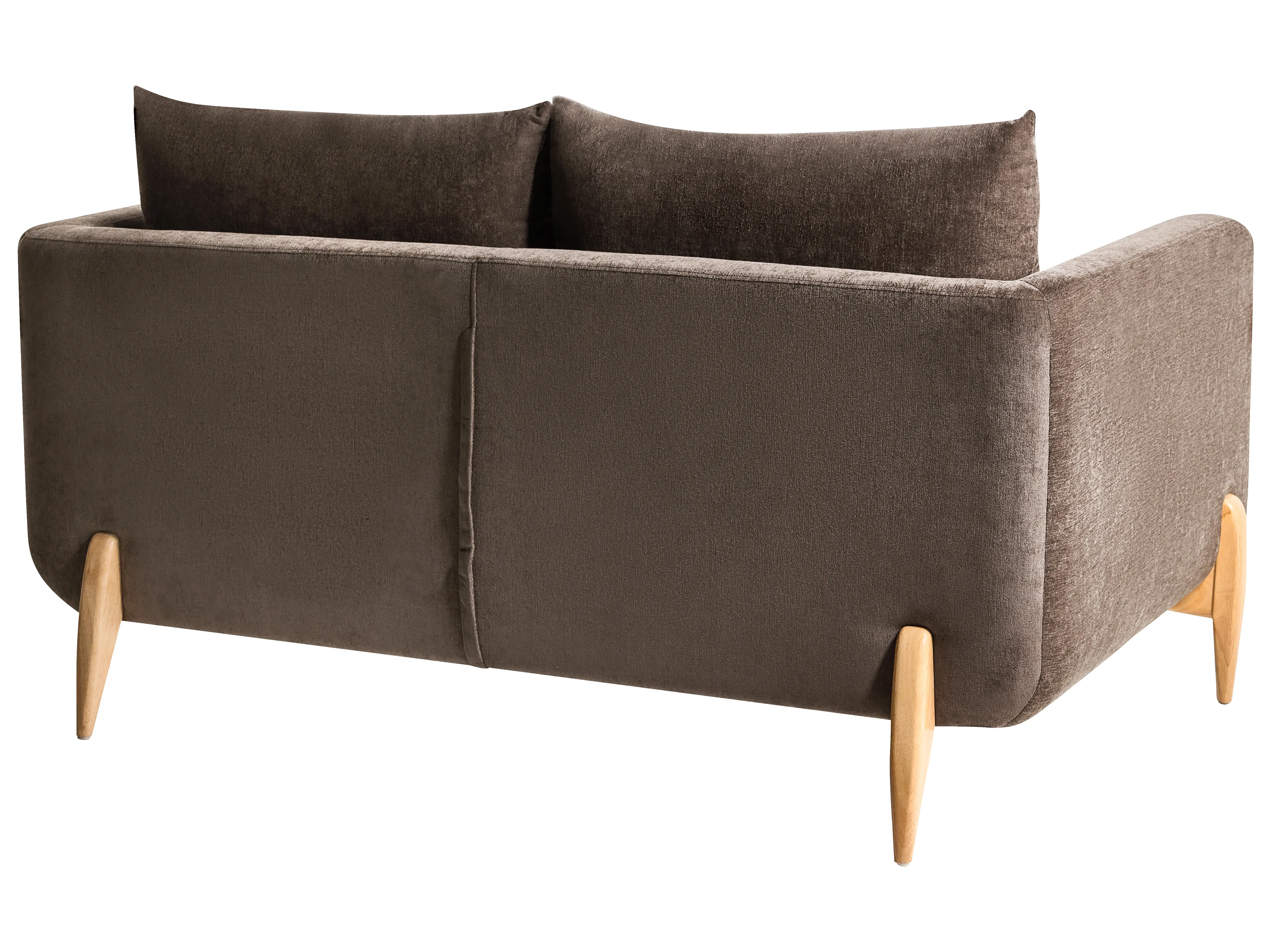 Bank 2-zits GIMO Chenille Donkerbruin