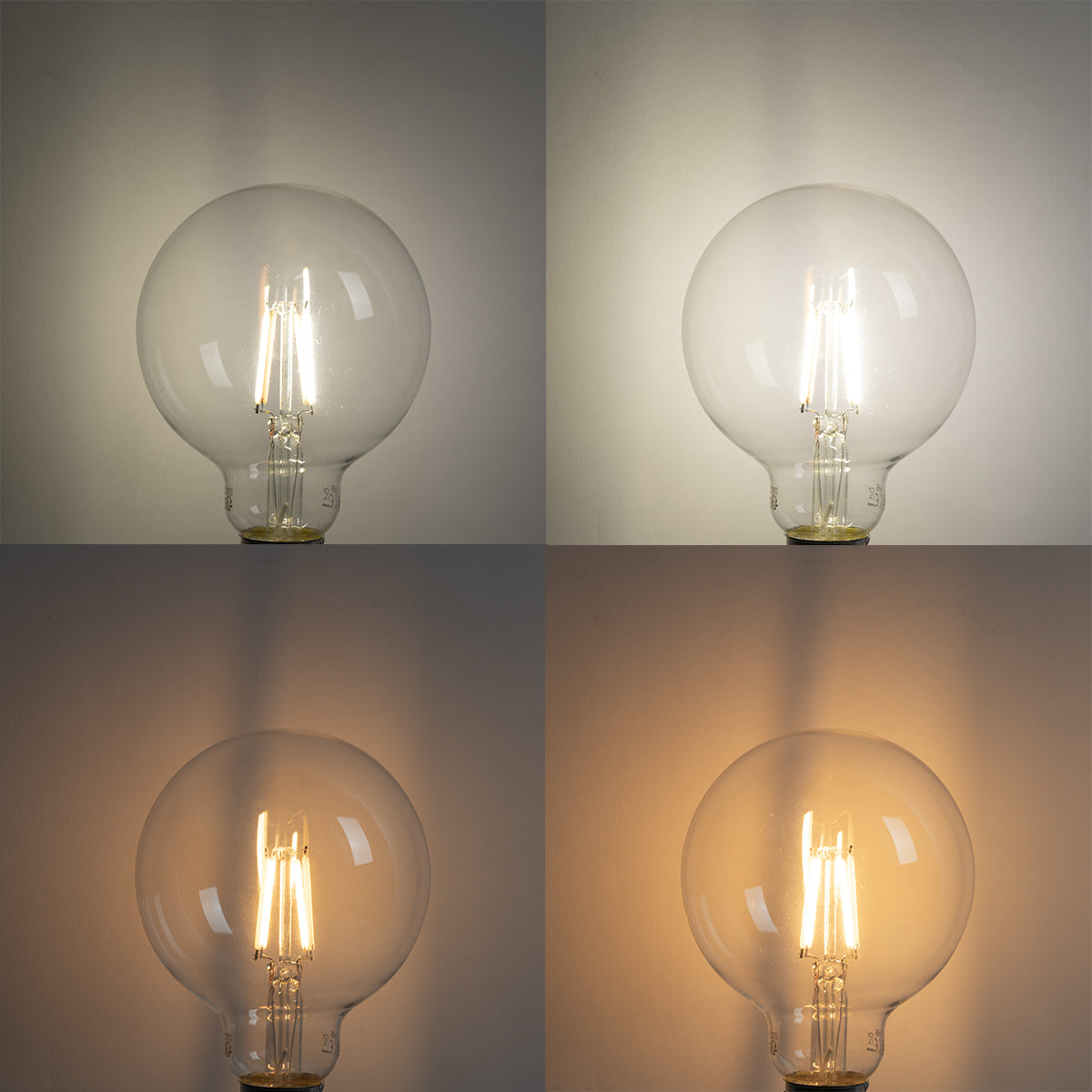 LUEDD Smart E27 LED lamp G95 4,5W 470 lm 1800-4000K