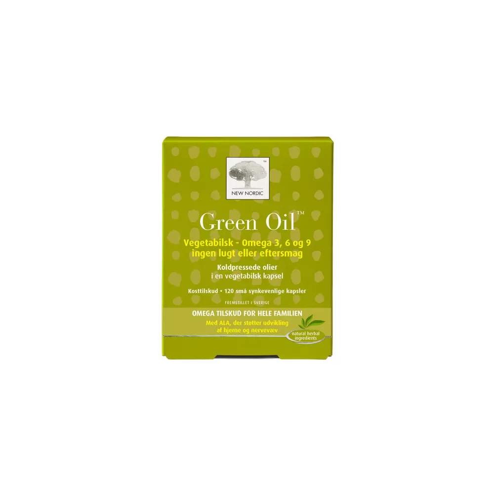 New Nordic Green Oil - 120 stk.