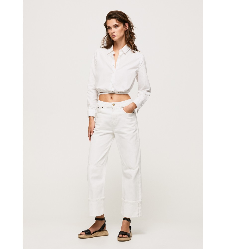 Camisa branca Pepe Jeans Ellase