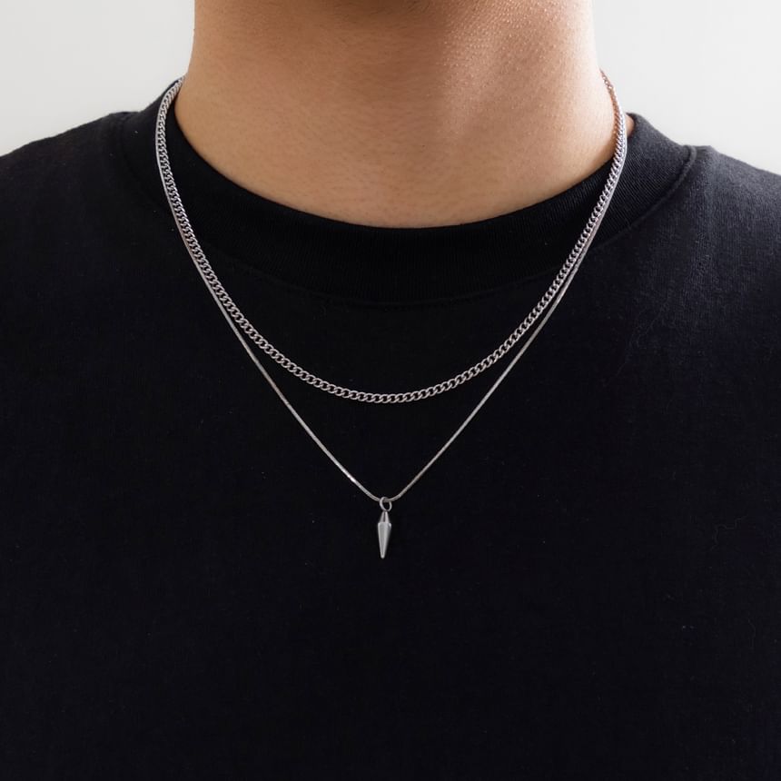 Gretlyn - Stud gelaagde ketting