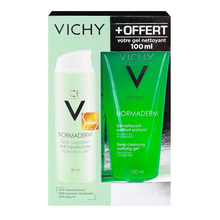 Soin correcteur 50ml + gel 100ml offert