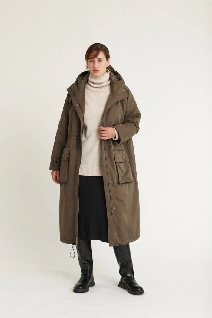 Basic Apparel Ajlin Parka 126 tarmac