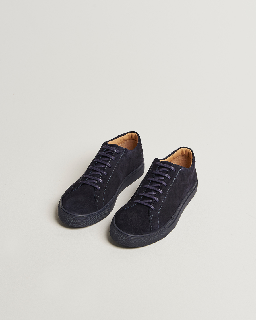 Myrqvist Oaxen Monochrome II Sneaker Navy Suede