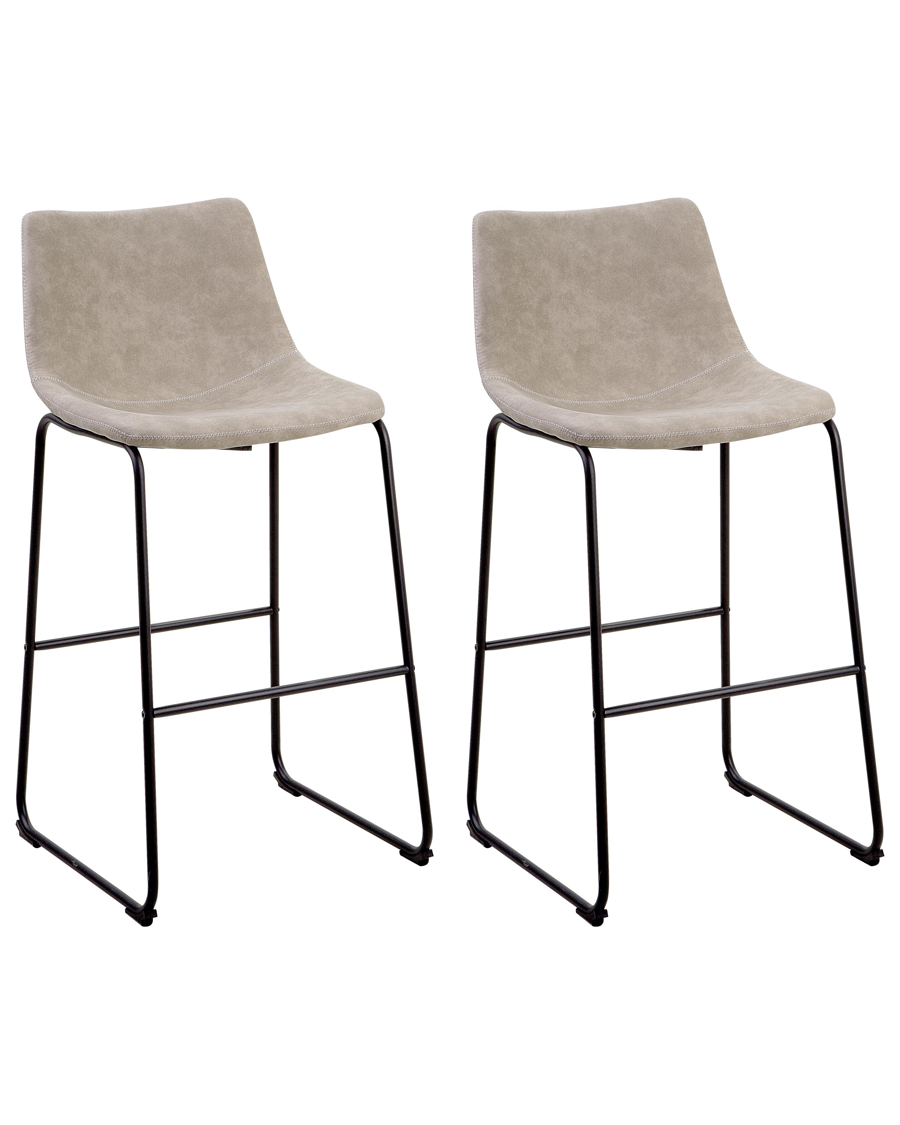 Set van 2 barstoelen FRANKS Beige