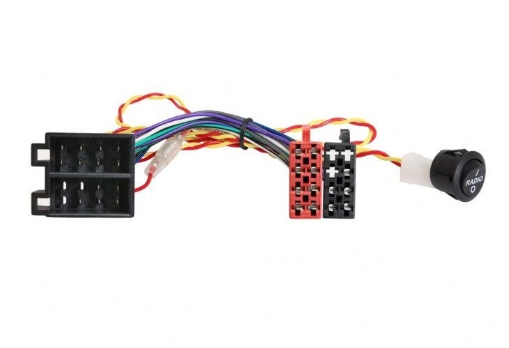 Adapterkabel ISO mit Radio-Schalter