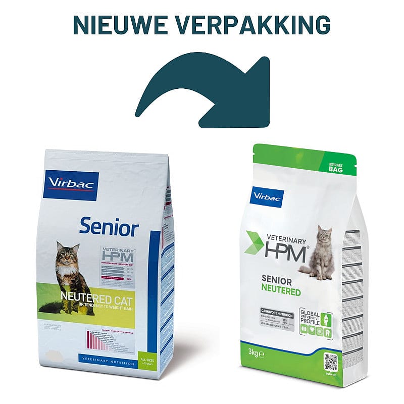 HPM Veterinary Senior Neutered Kat 1.5 kg