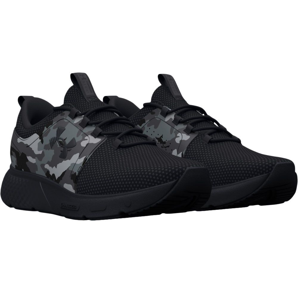 Under Armour CHARGED DECOY - Chaussures running Homme noir