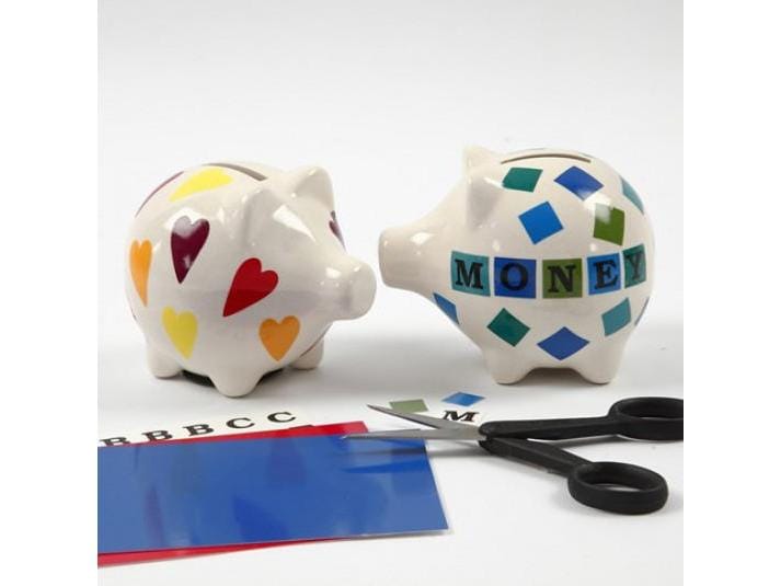 Creativ Company Spardose 8,5 cm Schwein Sparschwein